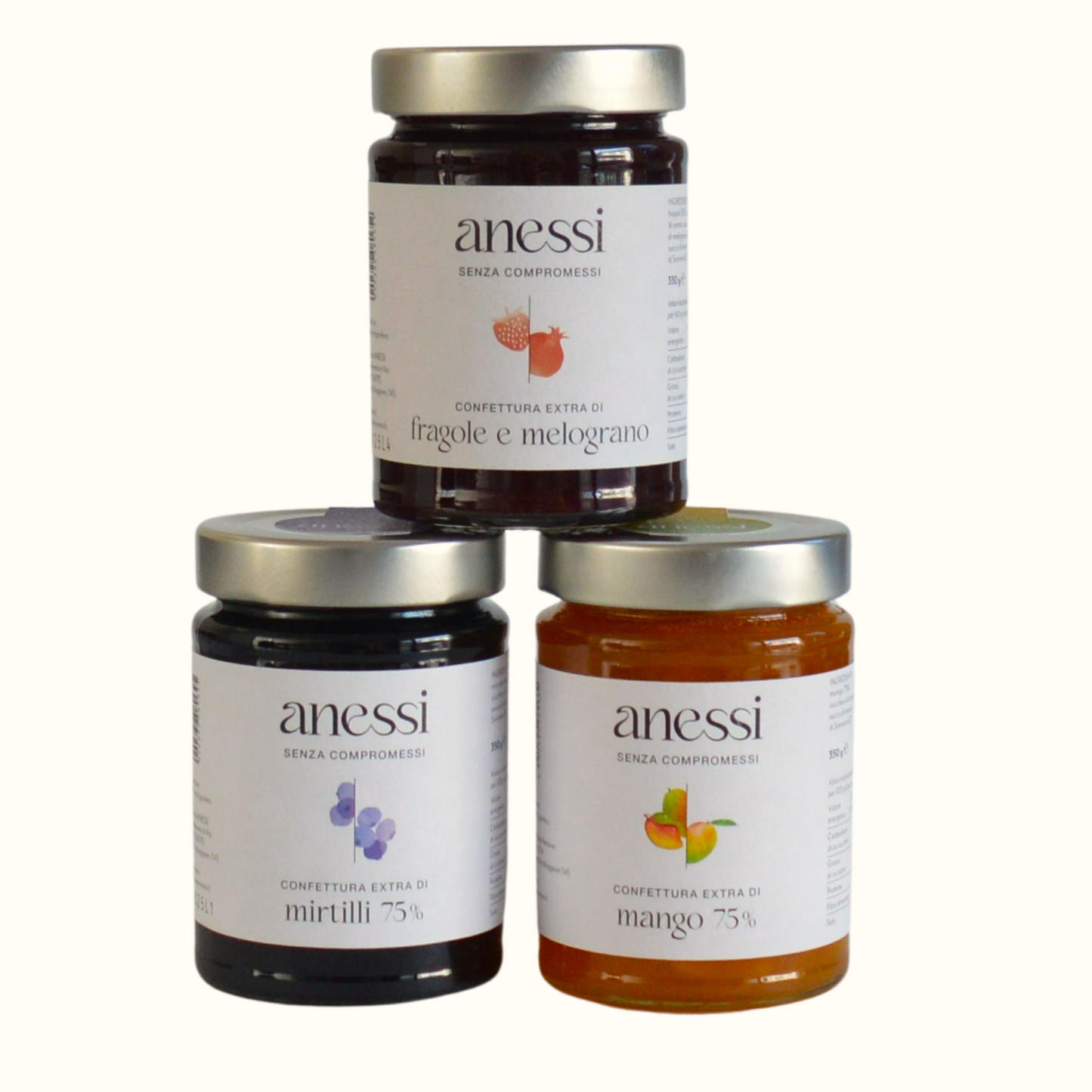 Die Spitze von Anessi Extra Jams
