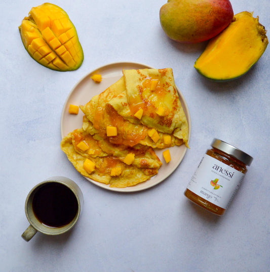 Crepes alla marmellata di mango 75% ANESSI