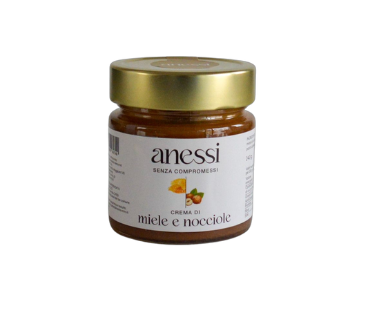 Crema di miele e nocciole