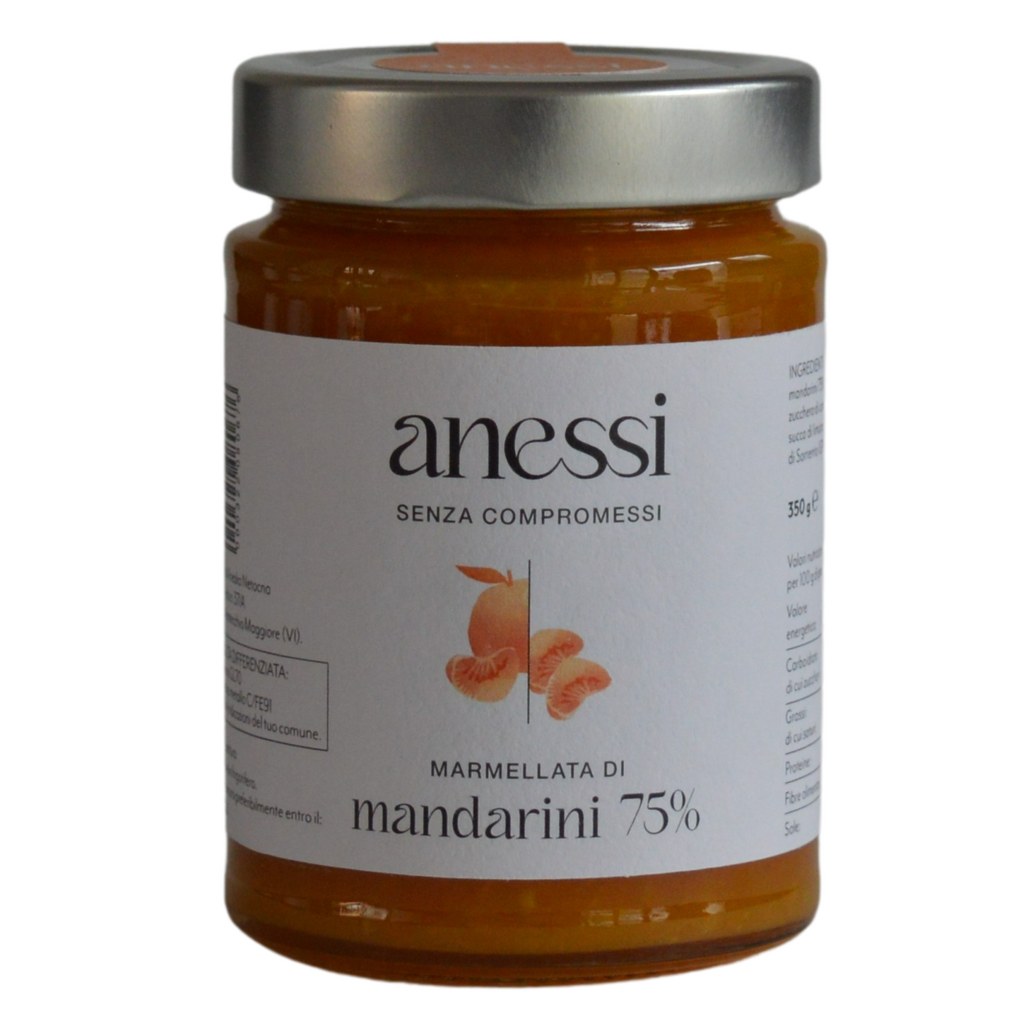 Marmellata di mandarini 75%