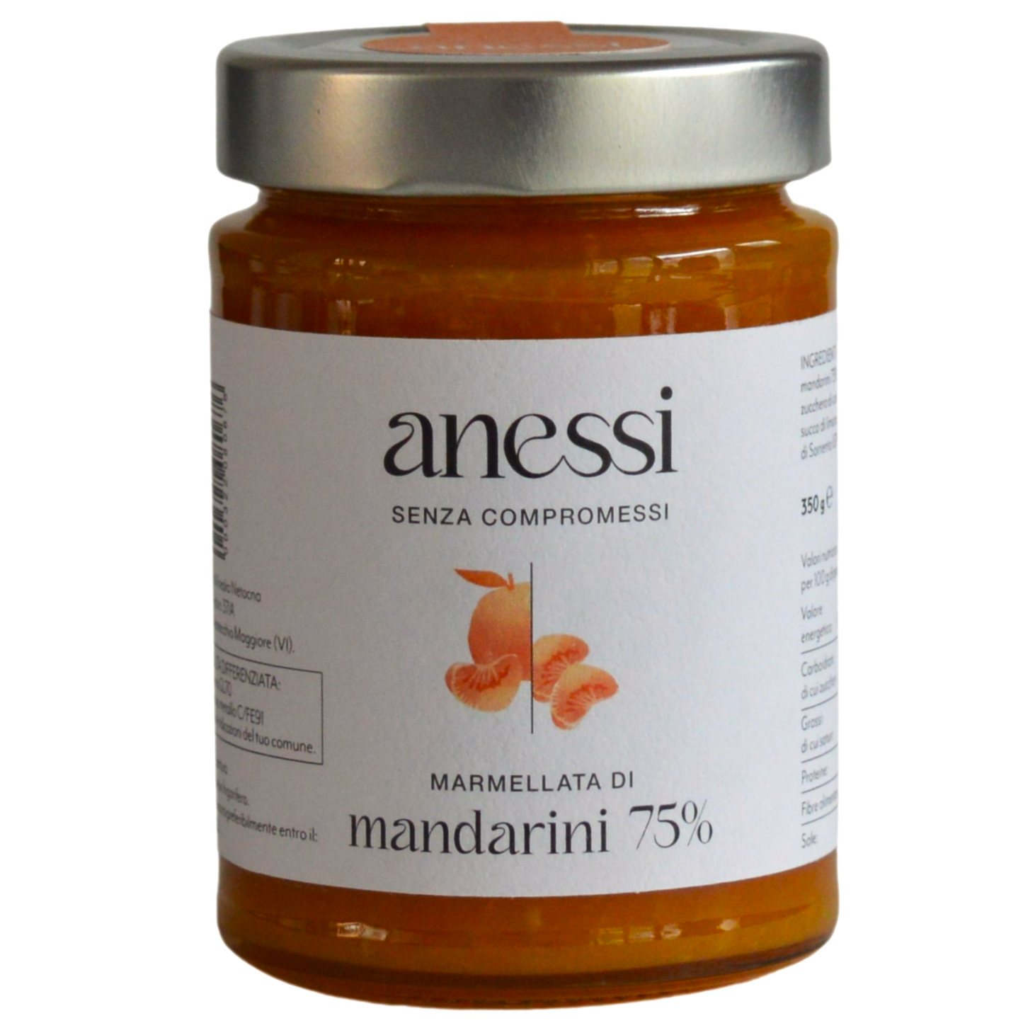 Marmellata di mandarini 75% - 3 vasetti