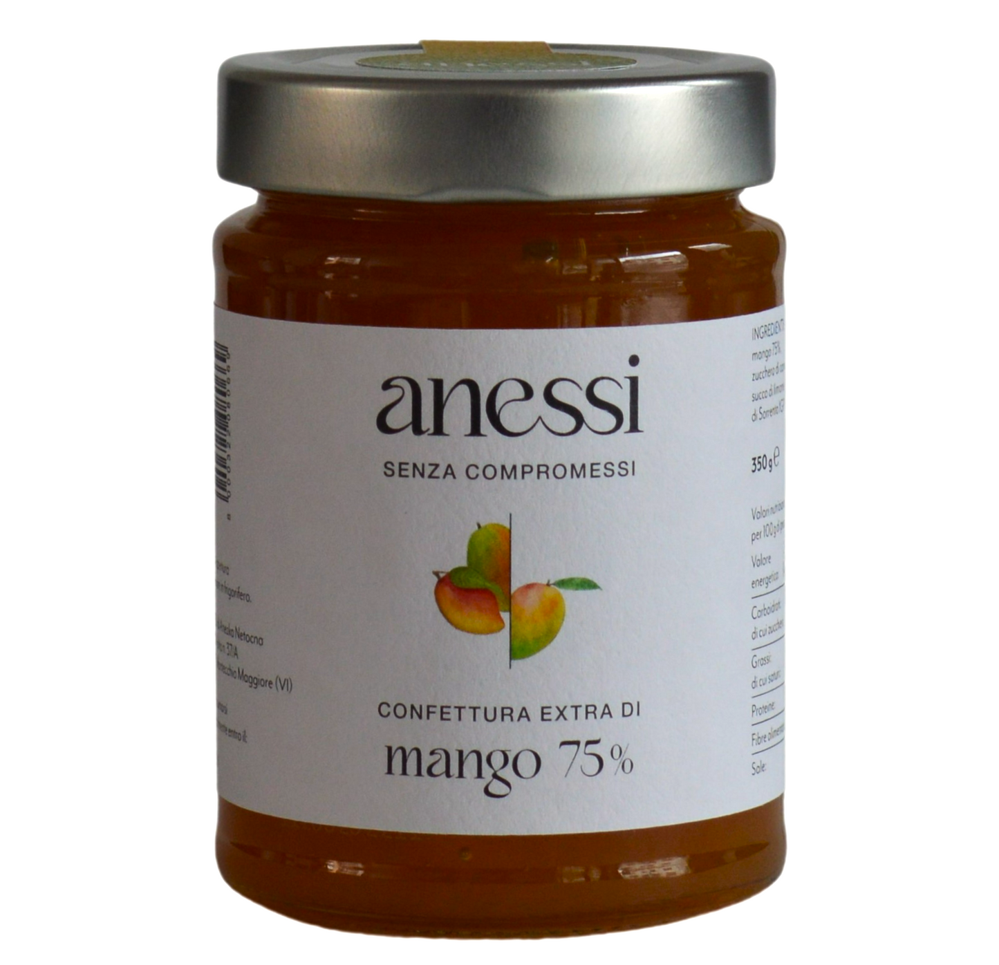 Confettura extra di mango 75% - 4 vasetti