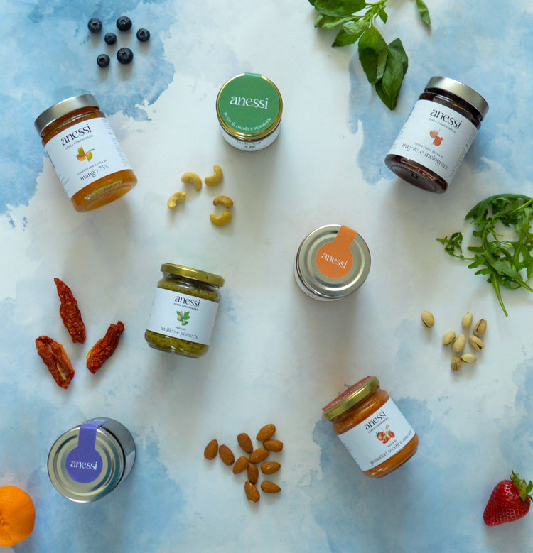 ANESSI | Confetture extra e pesti vegan