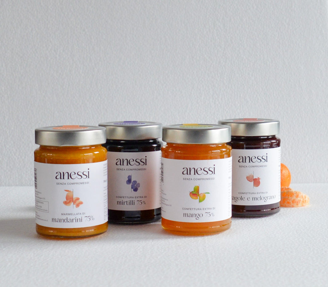 ANESSI | Confetture extra e pesti vegan