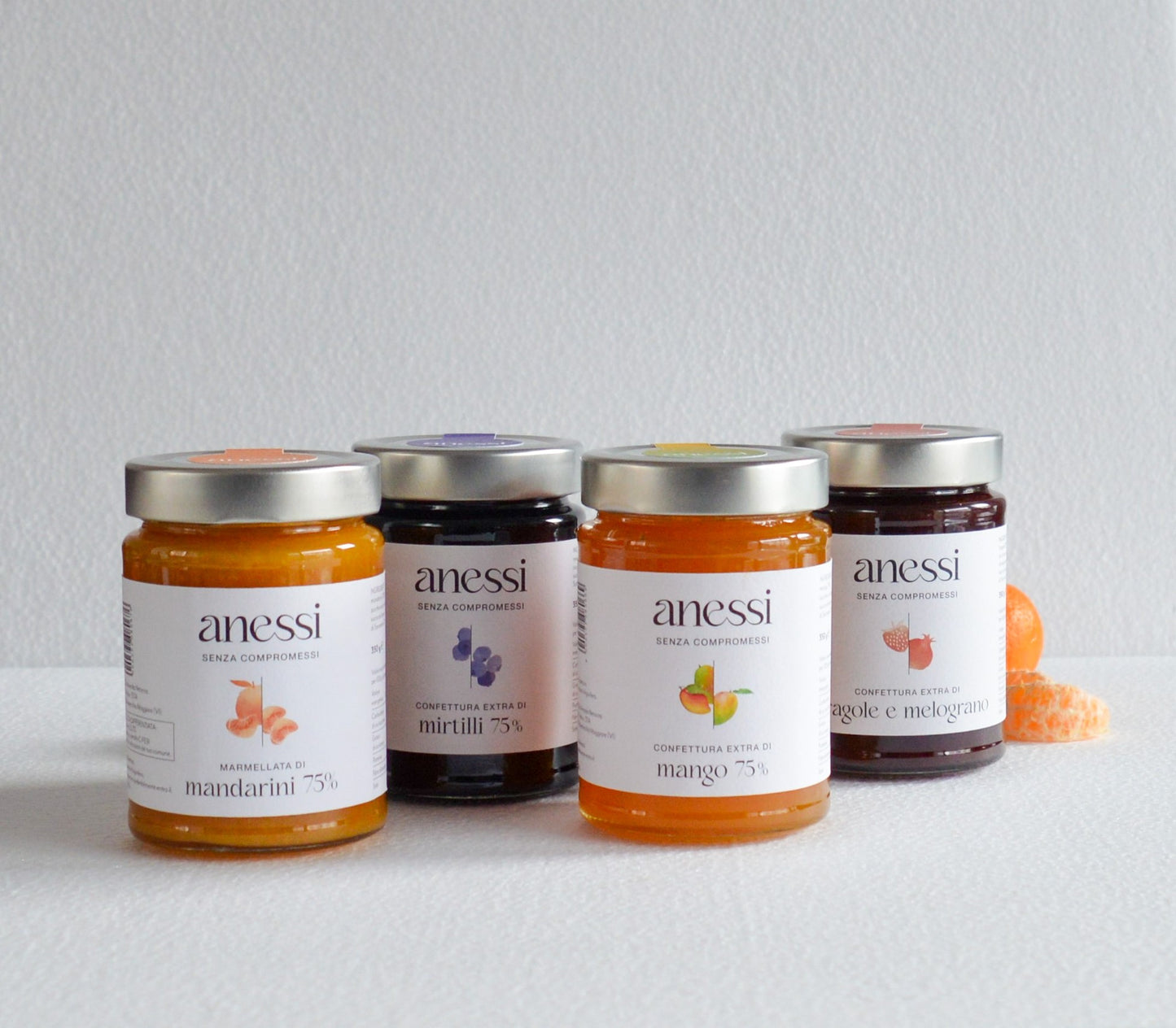 ANESSI-Konfitüren - 4 Gläser 350 g