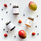 marmellata di mango mirtilli melograno fragole anessi